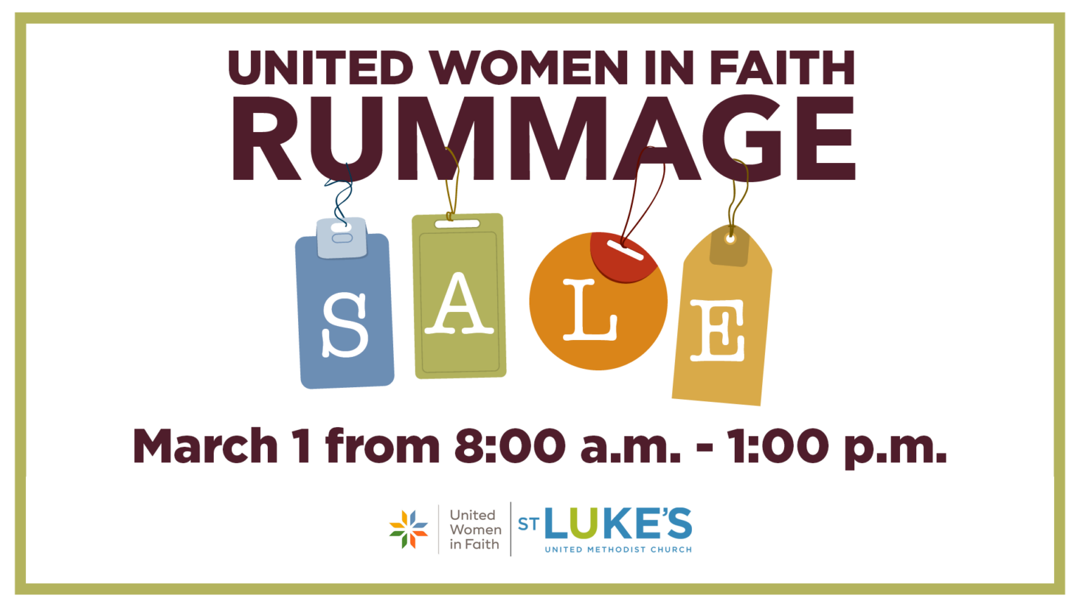 Luke Rummage St. Luke's