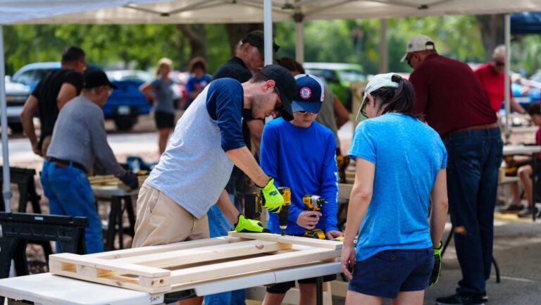 Sleep in Heavenly Peace Build Day