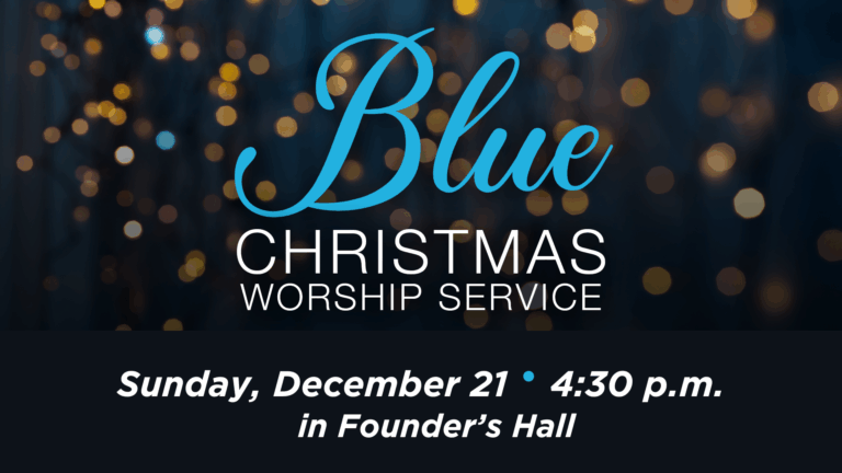 Blue Christmas Worship Service