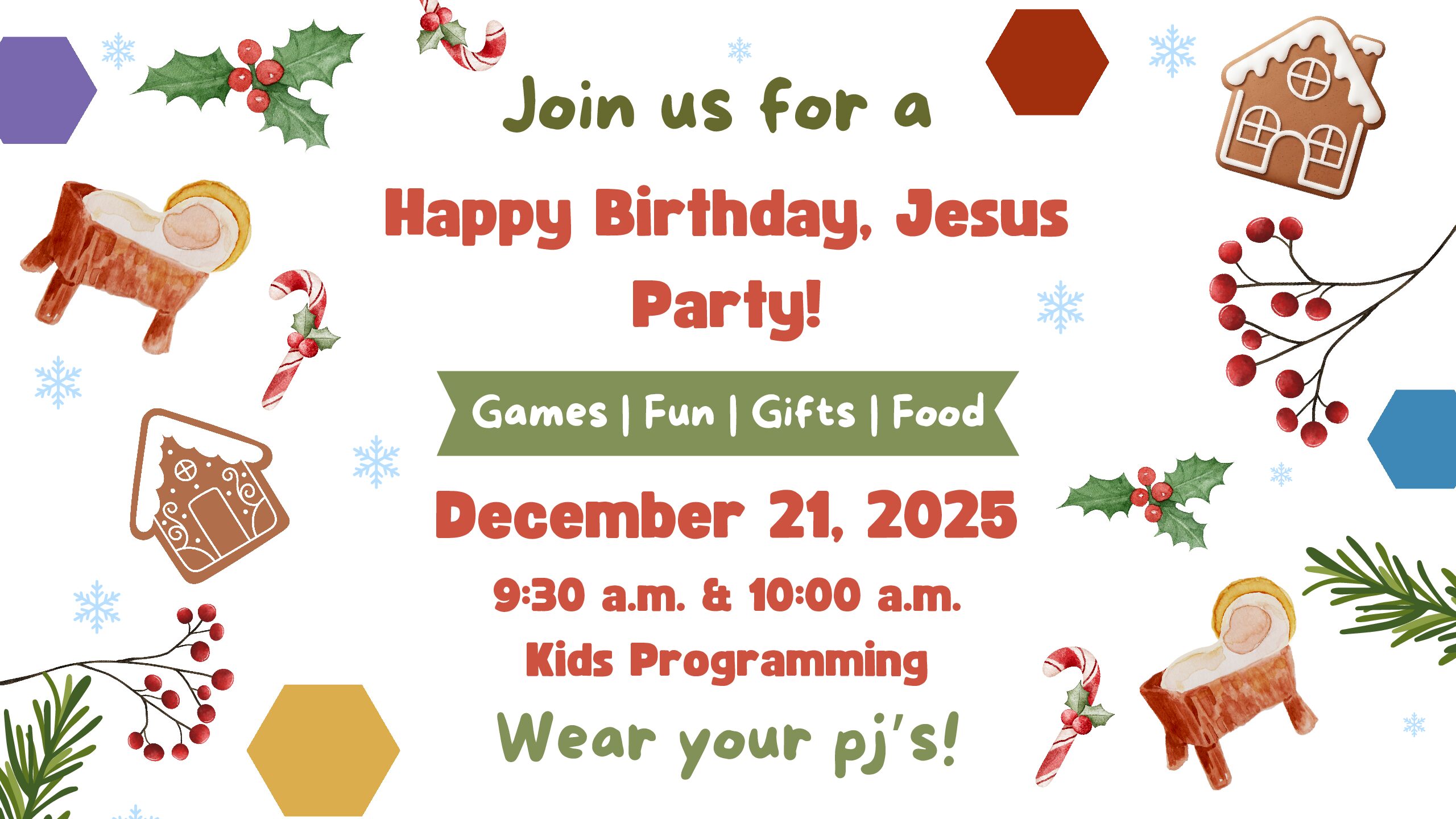 Happy Birthday, Jesus!