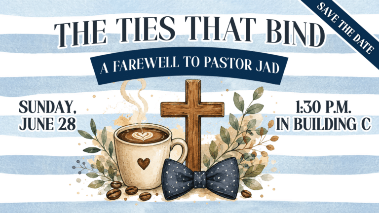The Ties That Bind: A Farewell to Pastor Jad