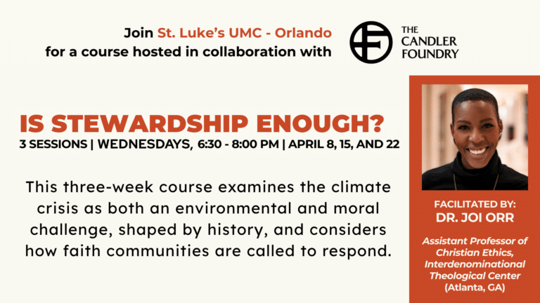 Is Stewardship Enough? with The Candler Foundry