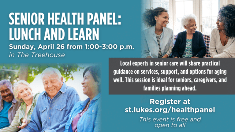 Senior Health Panel: Lunch & Learn