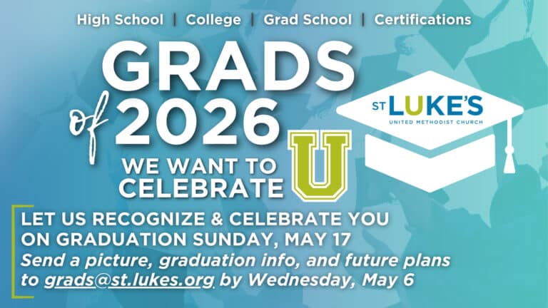 We want to celebrate U on Graduation Sunday!