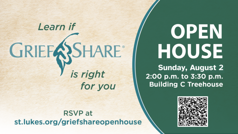 GriefShare Open House