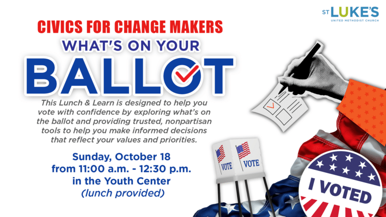 What’s On Your Ballot: Civics for Change Makers Lunch & Learn